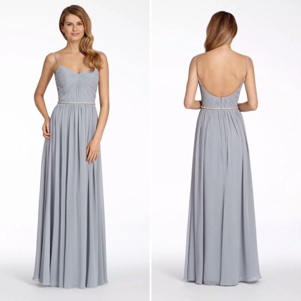 Hayley Paige Occasions 5701 Chiffon Gown Dress
